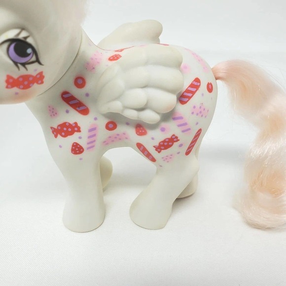 Vintage My Little Pony MLP G1 Twice As Fancy (TAF) Yum Yum Hasbro 1984 Pink Hair - Picture 8 of 11
